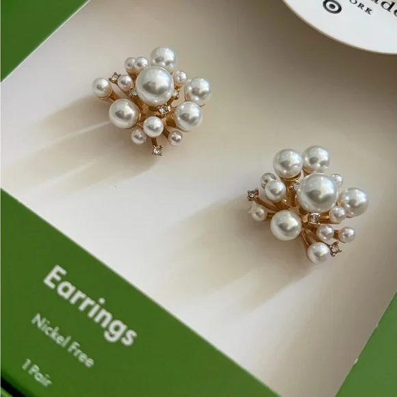 Kate Spade x Target Cluster Earrings - Picture 3 of 4